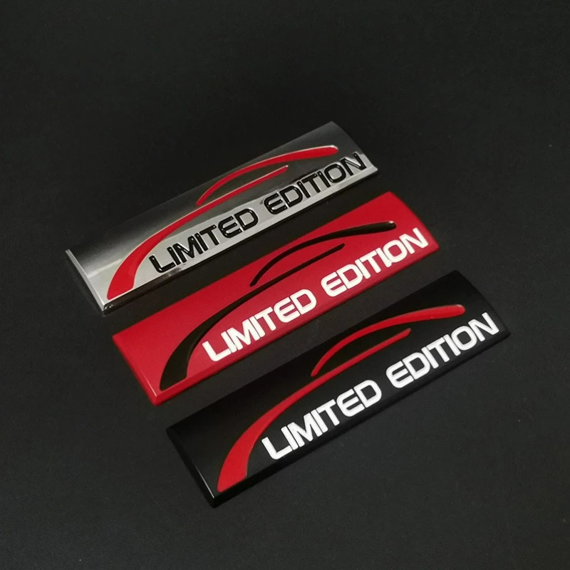 Modification Metal Stickers Limited Edition Multiple Models Rear Badges Body Decorations Scratches Car Personalized Accessories