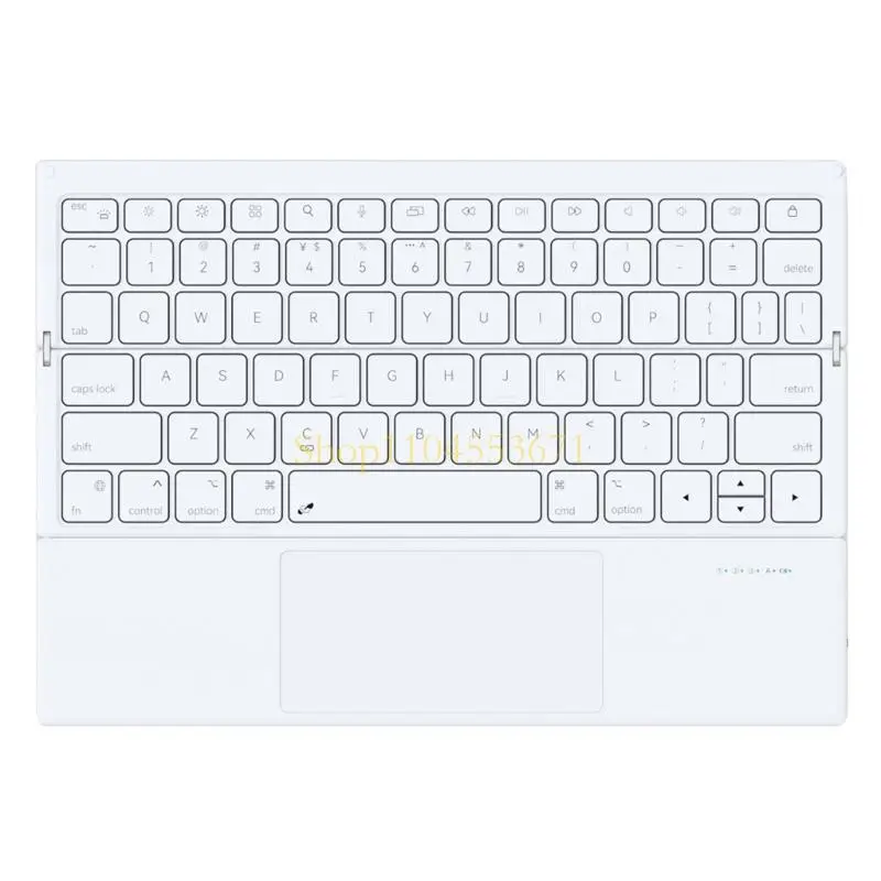 Best Seller Space Saving Foldable Bluetooth-Compatible Keyboard Touchpads Included Universal Compatibility