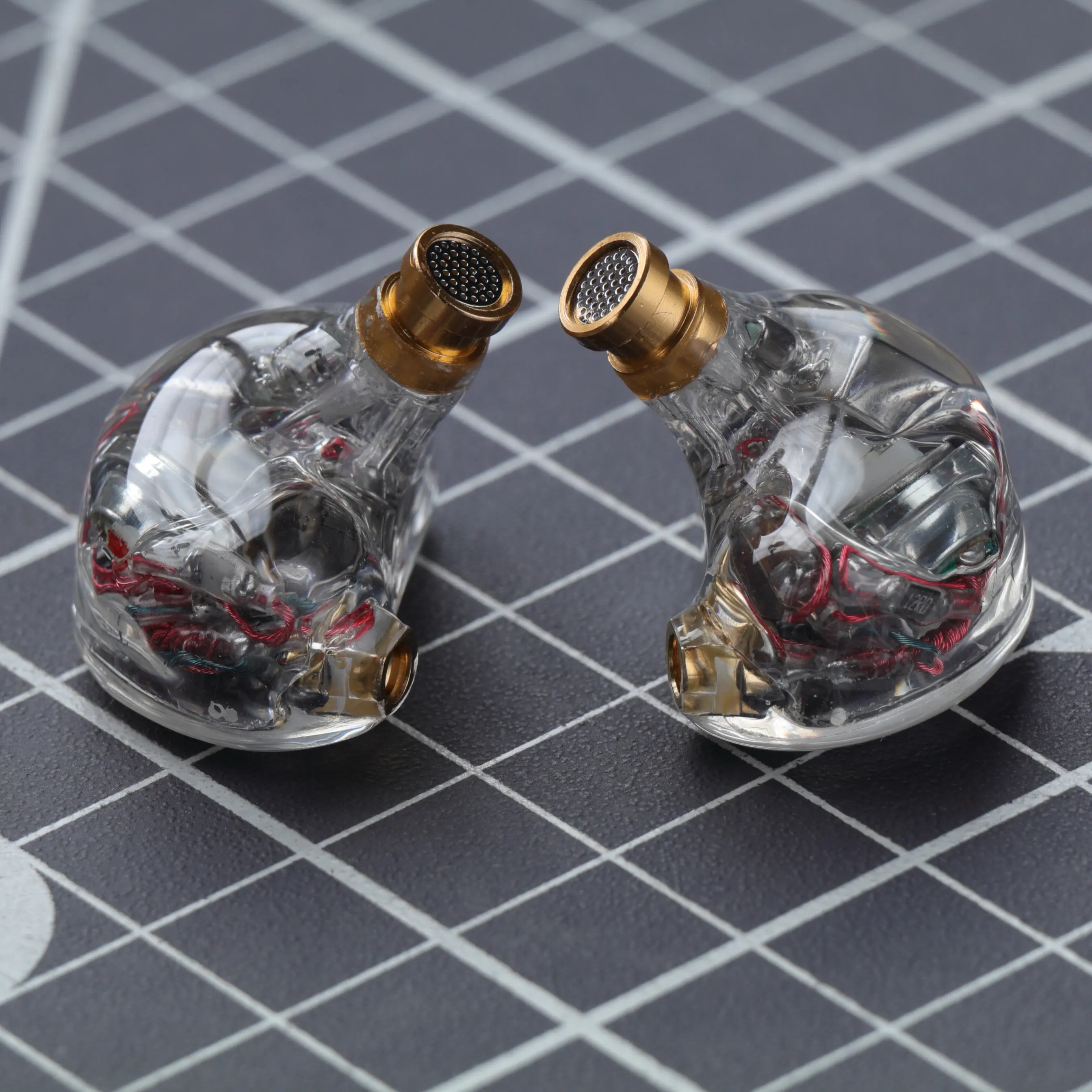 16 Unit DIY 1 Circle 7 Iron Resin Solid Infill HiFi Earphones High Fidelity Hires Special Customization