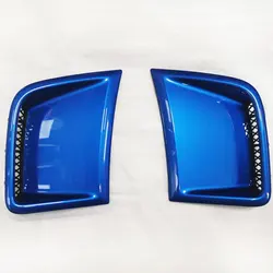 For Subaru Impreza WRX STI 10th 2008-2014 Front Bumper Side Air Vent Decorative Cover Air Flow Vents Panels Garnish Trims Covers