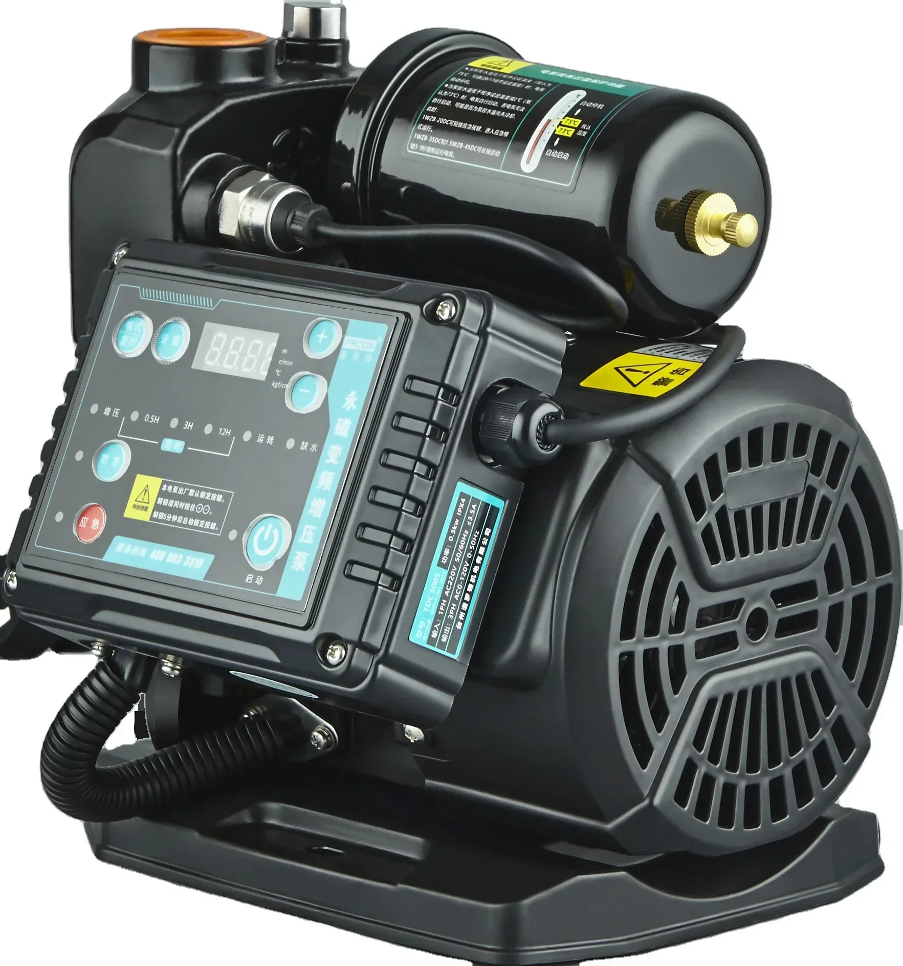 2025/Hot Sell Intelligent Inverter Pump WZB-DC High Pressure The Water Pump Motor