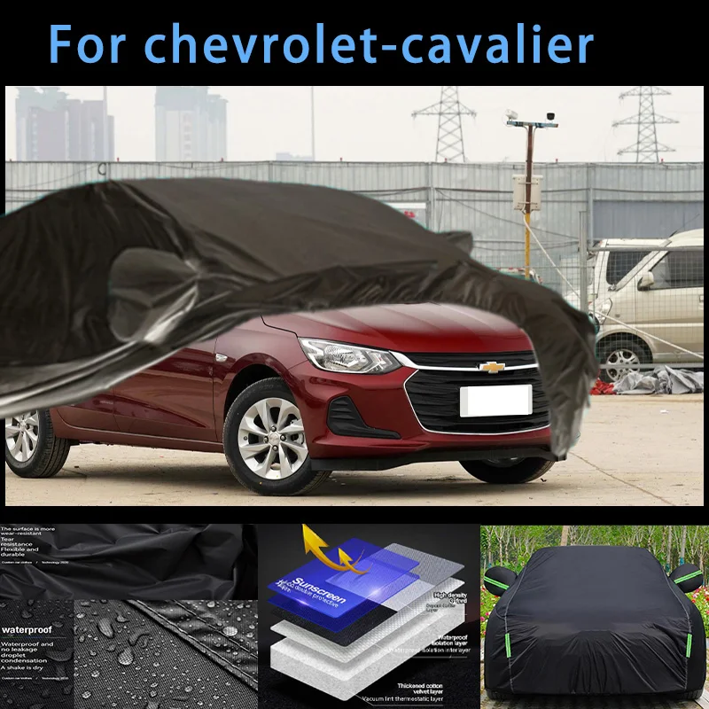 

Forchevrolet-cavalier Outdoor Protection Full Car Covers Snow Cover Sunshade Waterproof Dustproof Exterior Car accessories