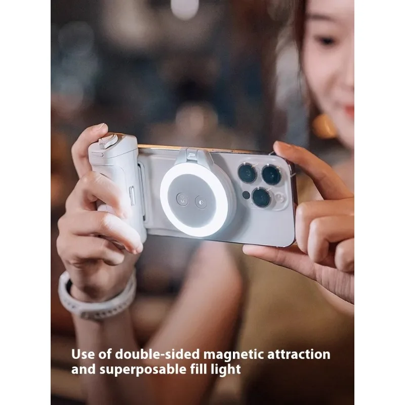 PGYTECH MagCam Mobile Phone Camera Handle 3000mAh Remote Control Bluetooth Magnetic Fill Light for Cell Phone MagGlow Assistant