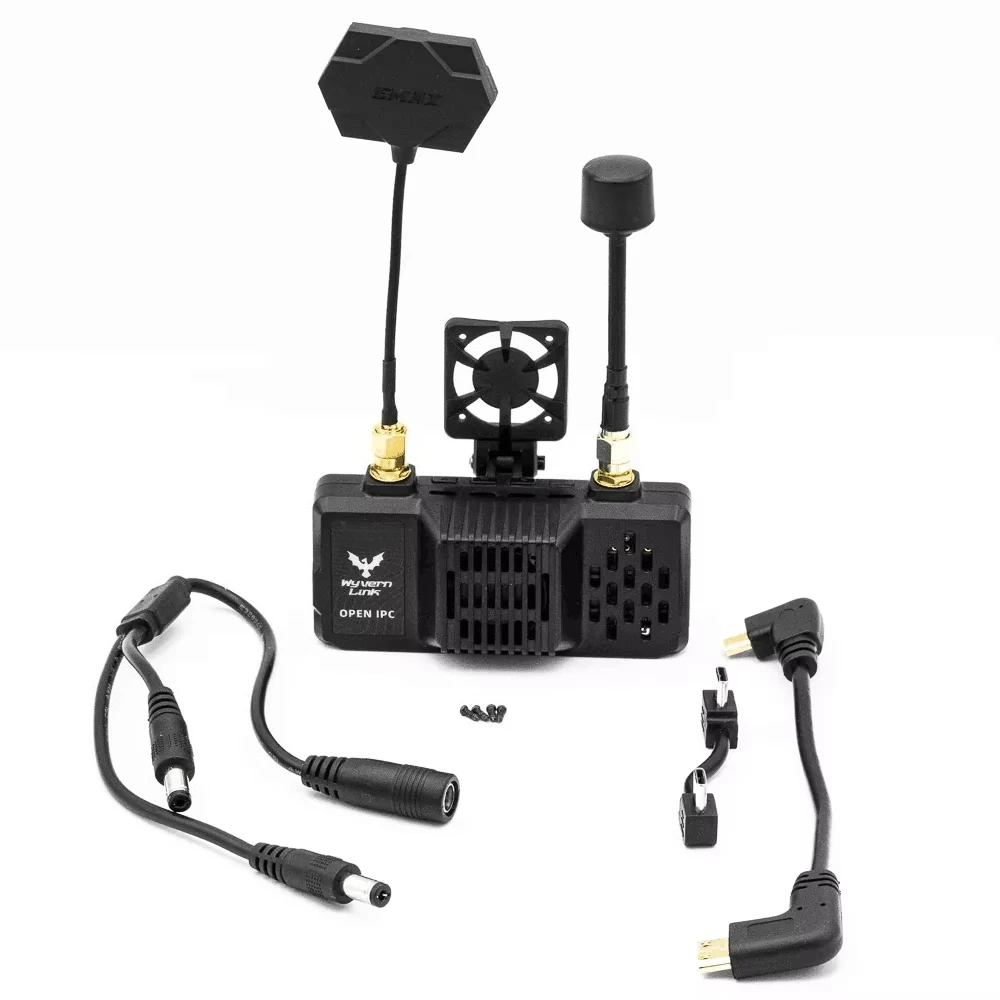 EMAX OpenIPC Wyvern Link Goggle VRX DVR Record Open Source Firmware HD Image Receiver for FatShark Skyzone RC FPV Goggle