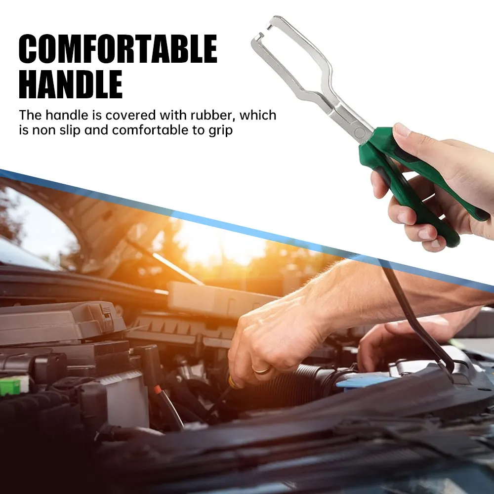 Professional Gasoline Pipe Joint Pliers Filter Caliper Oil Tubing Connector Disassembly Tools Quick Removal Pliers Clamp Repair