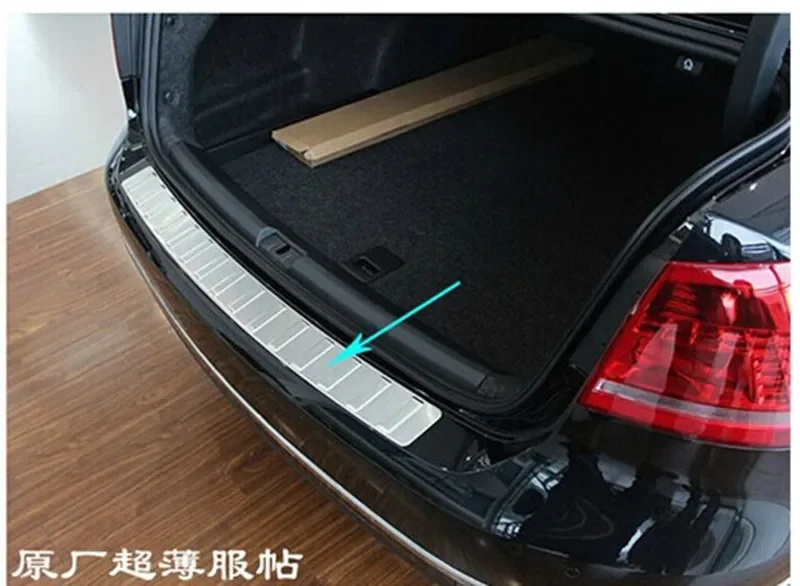 High quality rear Sill Car bumper Protector stainless steel styling for Volkswagen Passat B7 2012 2013 2014 2015 2016 2017