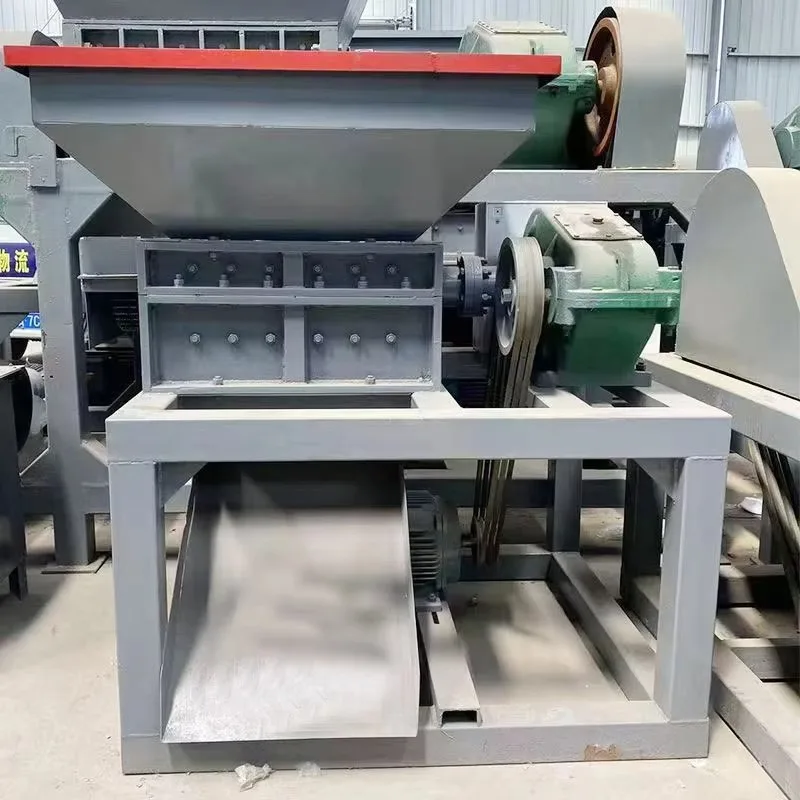 Shredder for Scrap Metal Plastic Products Factory Shredding Machine Double Shaft Shredder Metal Plastic Wood Paper Shredding