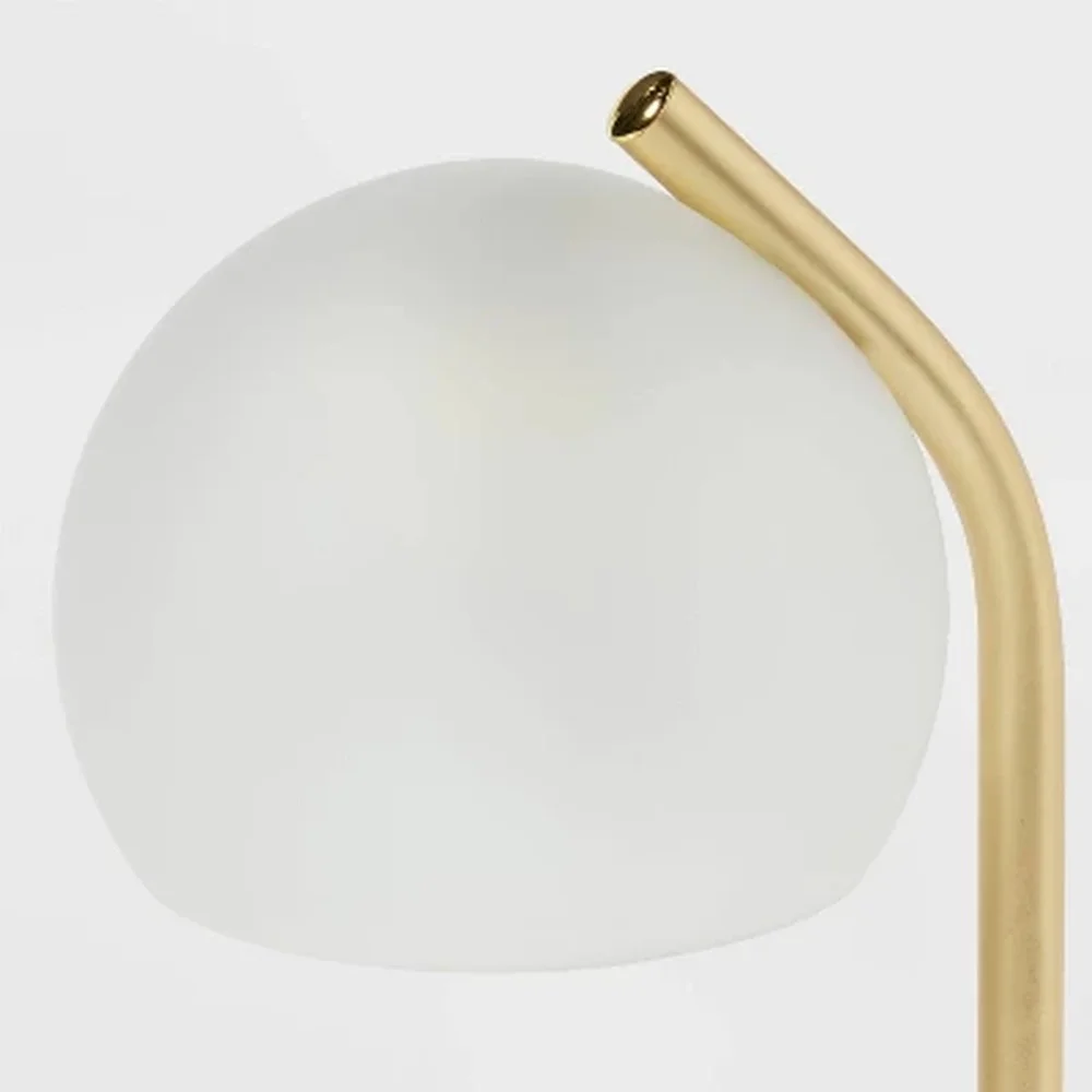 Electric Candle Lamp Warmer Frosted Glass Shade Ceramic Base Halogen Bulb Timer Function Home Decor Fragrance Release