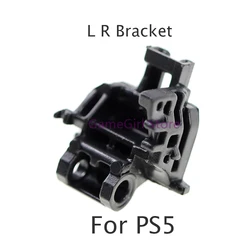 2pcs Black Plastic L2 R2 Trigger Button Frame Support L R Bracket Holder For Playstation 5 PS5 Controller Replacement