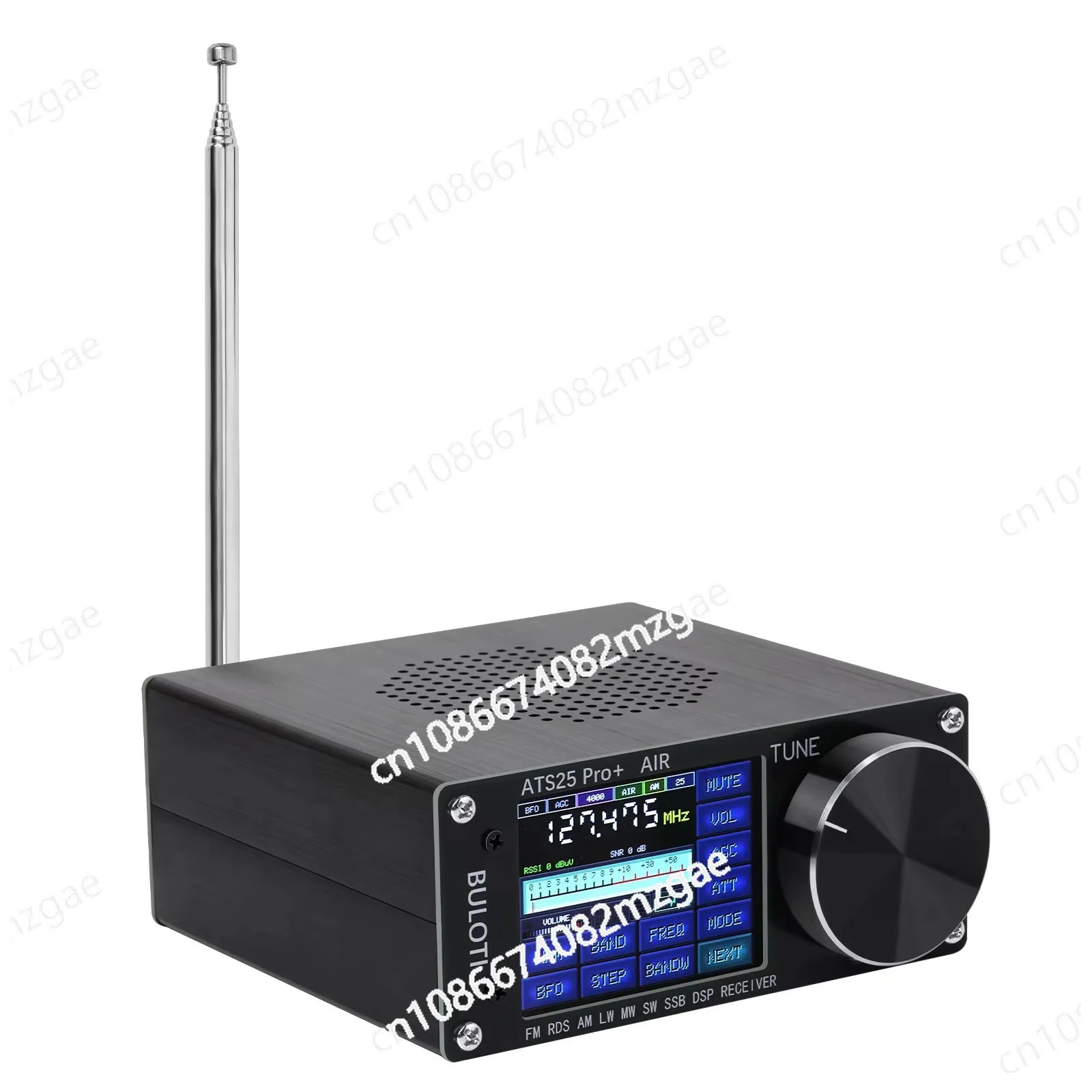 

ATS25 Pro + AIR 118 МГц-135,975 МГц Bluetooth версия полный радиоприемник