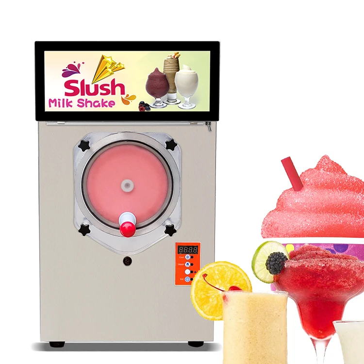 CE ETL Totally-enclosed 4 In 1 frozen cocktail ice slushy machine/cocktail margarita machine/milk shake slush machine