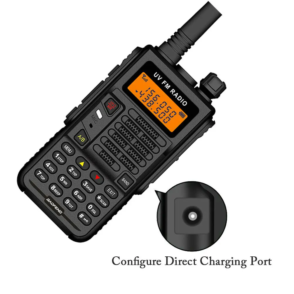 Baofeng BF-X5plus high quality walkie talkie Waterproof communicate two way radio Handheld 8w high power talkie walkie