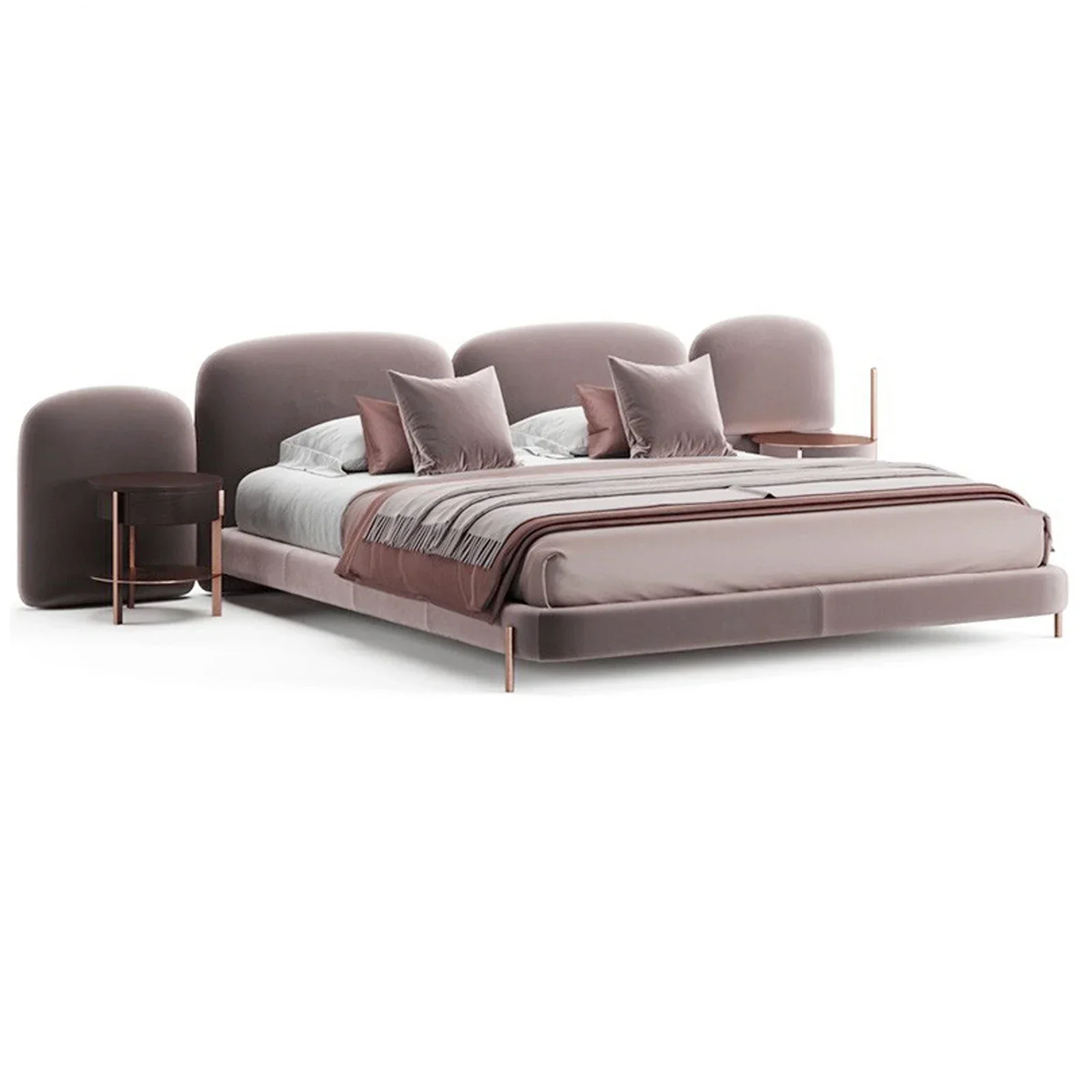 2026 China custom made queen size beds hot sale king size bed