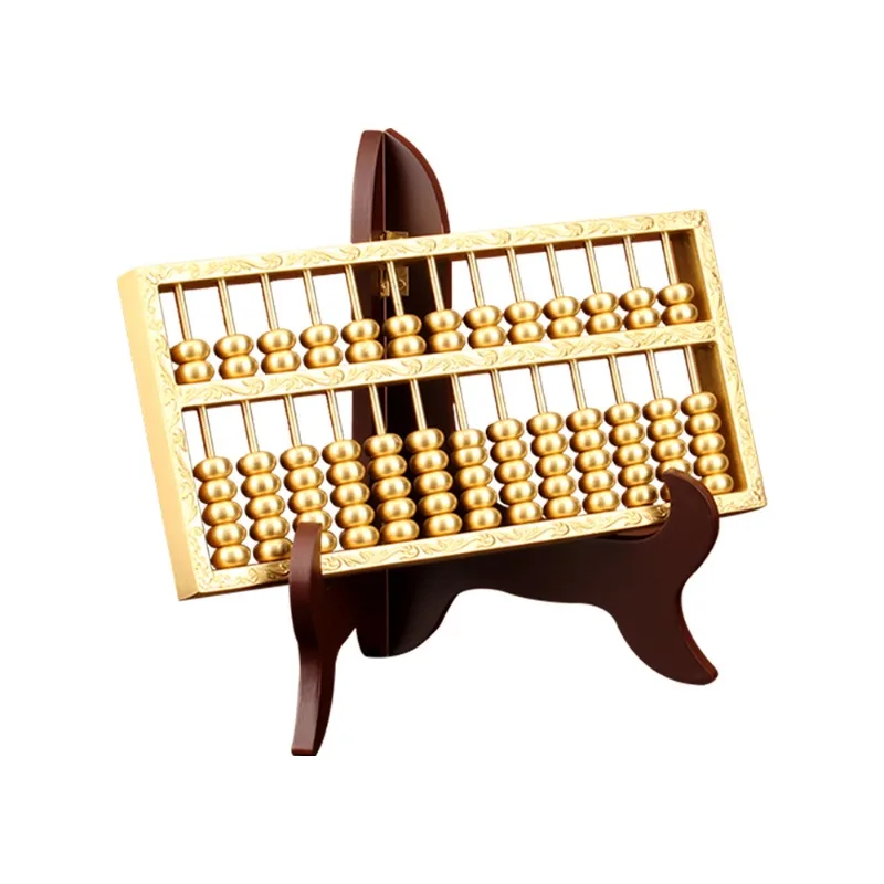 Chinese-style brass wishful thinking, lucky desktop ornaments, home office decorations, high-end opening gifts
