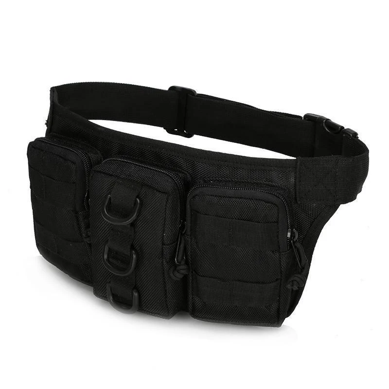 Belt Bag Waterproof Oxford Cloth Men's Waist Bag Hiking Camping Fishing Outdoor Sports Bag Mountaineering Pack EDC Bags