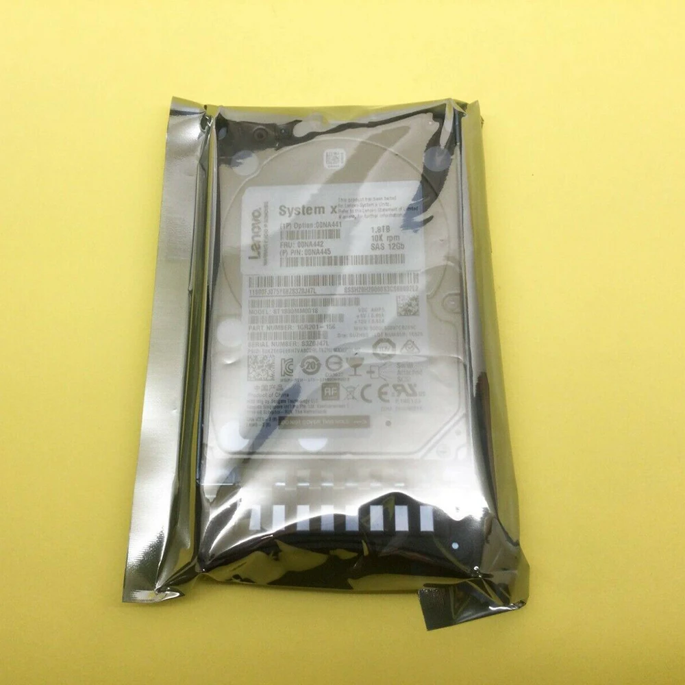 00NA441 00NA306 For IBM Hard Disk X3650 M4 1.8T 10K 2.5