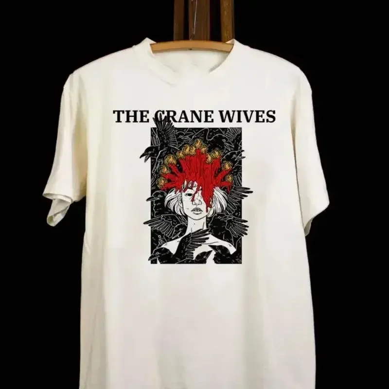 The Crane Wives UK Tour 2025 For Fans S 5XL Black 2 sides T shirt T253