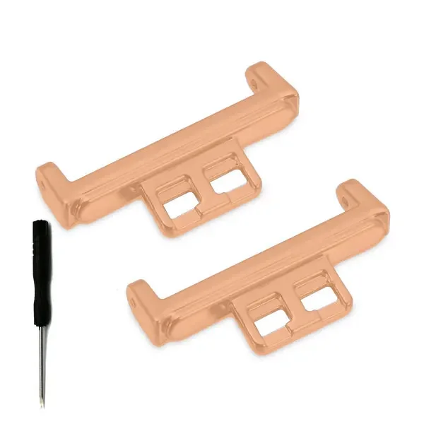 2PC 時計ストラップコネクタアダプタ Huawei 社時計フィット 1 交換用金属コネクタ Huawei 社時計 Fit1 ブレスレットアクセサリー