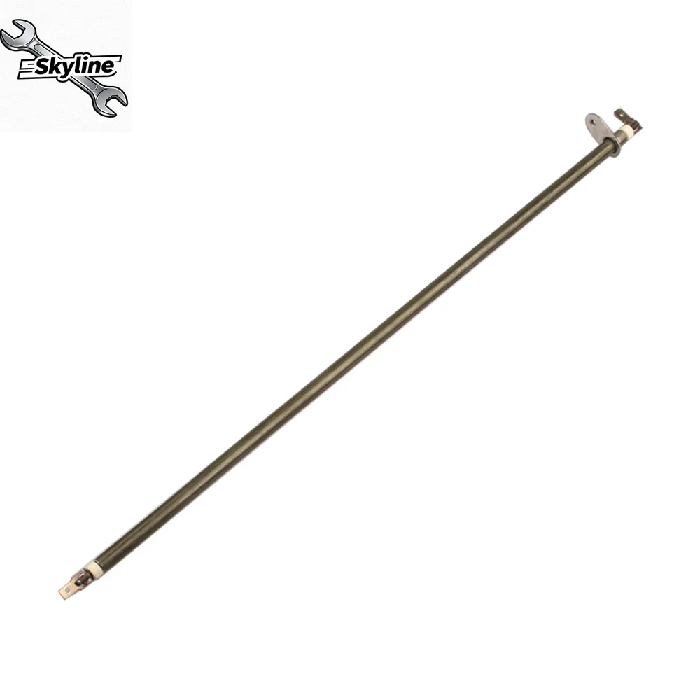 2 Pieces of 110V 250-400W 310mm/370mm/410mm Heating Element for Electric Oven Electric Heat Tube with Metal Sheet by Annealing