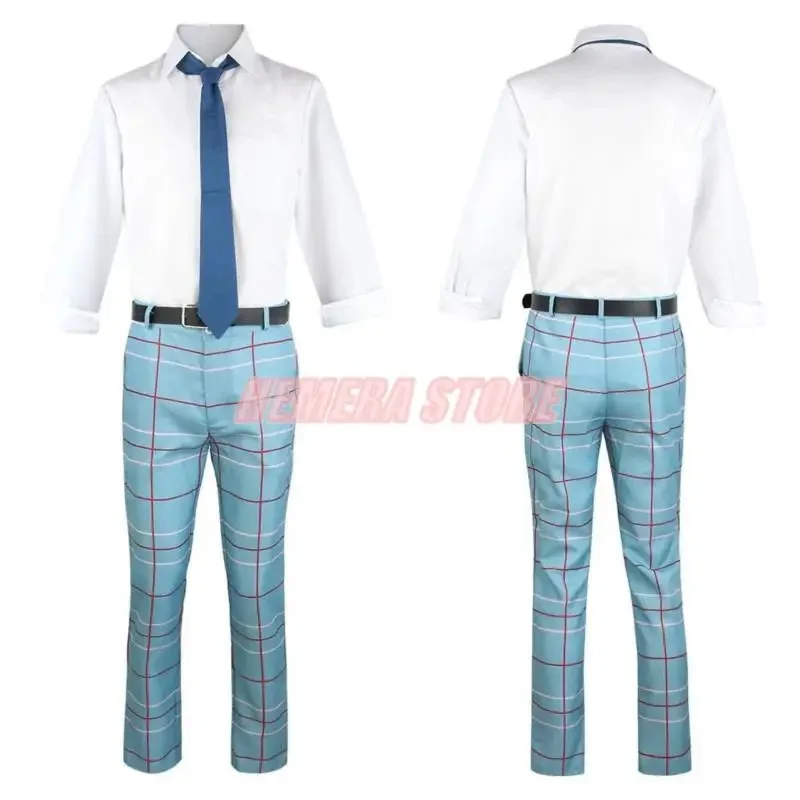 qq38Anime My Dress Up Darling Kitagawa Marin Costume JK School Uniform Skirt Pants Wig Gojo Wakana Cosplay Costumes For