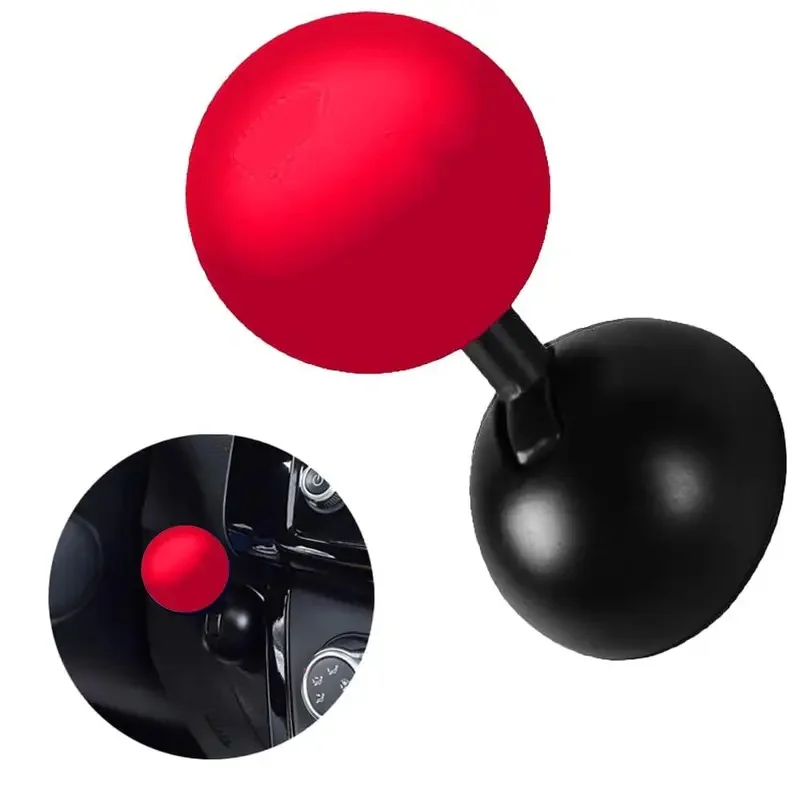 Car One-Touch Start Button Cover Push-to-Start Rocker Lever Engine Start Stop Joystick Ball Bar Starter Decorative Accessory 1 C