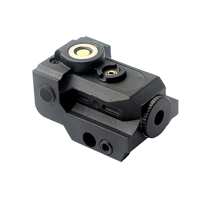 Tactical Compact Magnetic Charging Laser Sight Red Green Pistol Laser Rechargeable Built-In Lithium Battery for Hunting Rifle