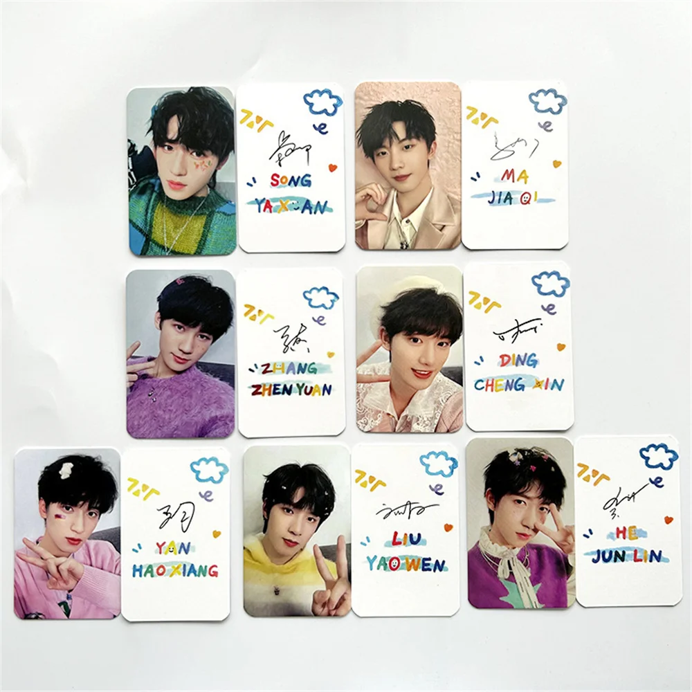 

KPOP TNT New Album PhotoCards 7pcs Matte Film LOMO Card DingChengXin Two-Sided Paper Cards SongYaXuan MaJiaQi Fans Gifts