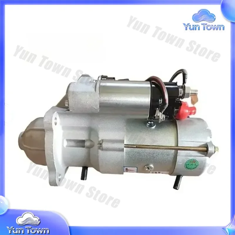 Original Weichai WP6G125E21 Engine Starter Motor for Heavy Duty Diesel Engines for Trucks Buses Construction Equipment