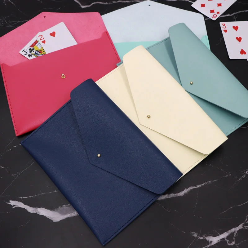 1Pc, Pu Leather Mahjong Card Storage Bag, Available in 5 Colors, American-Style Mahjong Card Holder, Leather Mahjong Scorecard Holder, Coin Purse, Large Capacity Storage Clutch Bag, Mahjong Bag, Suitable for Storing Mahjong Cards When Traveling, Vacationing, or Partying, Is the Perfect Party Storage Gift, Birthday Gift, Holiday Gift