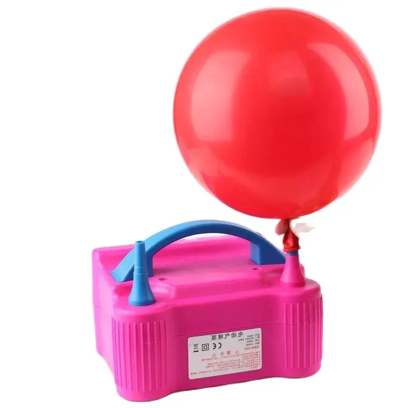 

Electric Balloon Air Pump Inflator Dual-Nozzle Globos Machine Air Balloon Blower for Party Balloon Arch Column Stand Inflatable