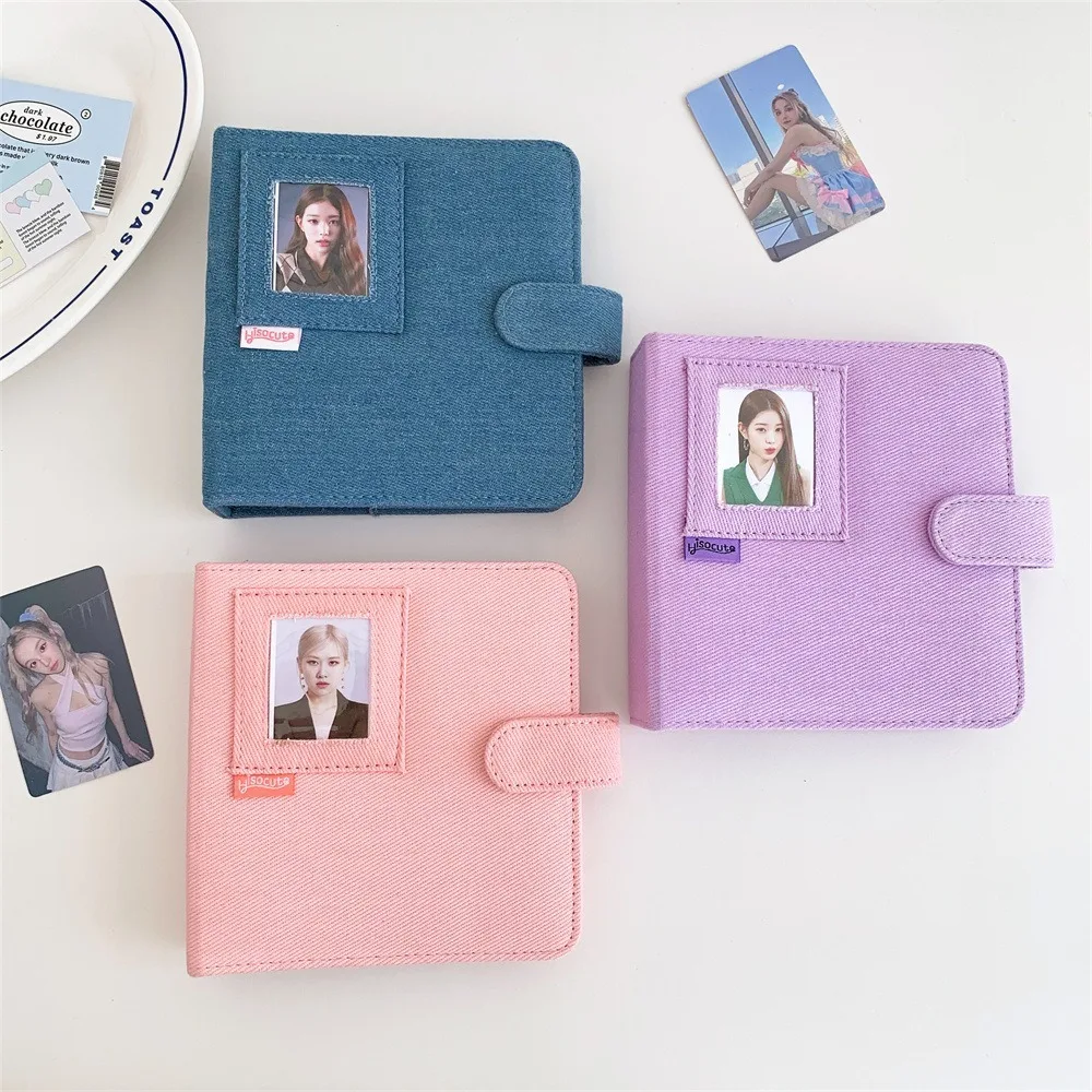 Fashion A7 Photo Card Holder Binder Pictures Storage Kpop Idol Photo Cards Collect School Notebook Stationery Gift