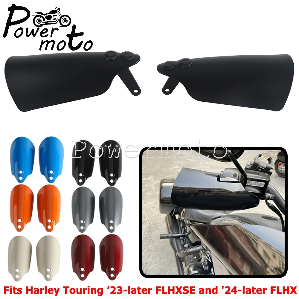 

Мотоциклетные поручни на руль, защита от ветра для Harley Touring Street Glide CVO 121 FLHXSE Ultra FLHXU FLHX 23 +