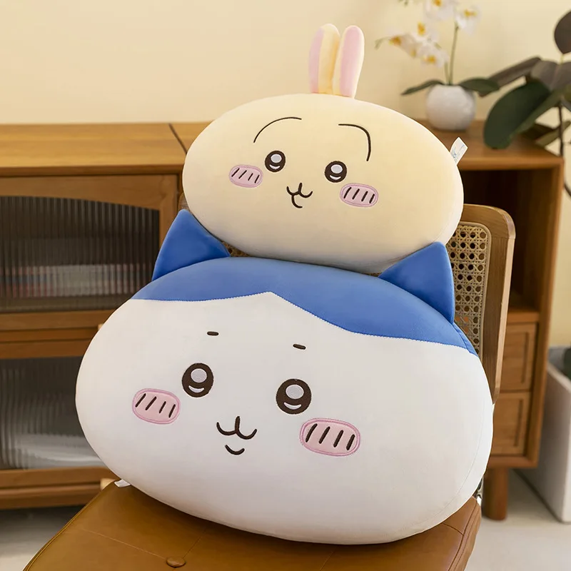 Cute Usagi Plush Doll New Cartoon Chiikawa Soft Pillow Kawaii Hachiware Girls Student Stuffed Toys Pillow Festival Gift