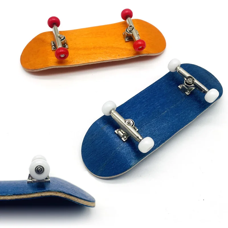 Finger Skateboard Width 32mm Professional Maple Fingertip Skateboard Double Warping Board Creative Mini Skateboard Finger Skate