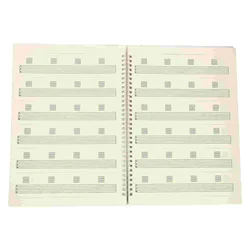 Music Gift Notebook Guitar Sheet Music Notebook Guitar Sheet Music Notebook Guitar Beginner DIY Sheet Music Book Music Gift