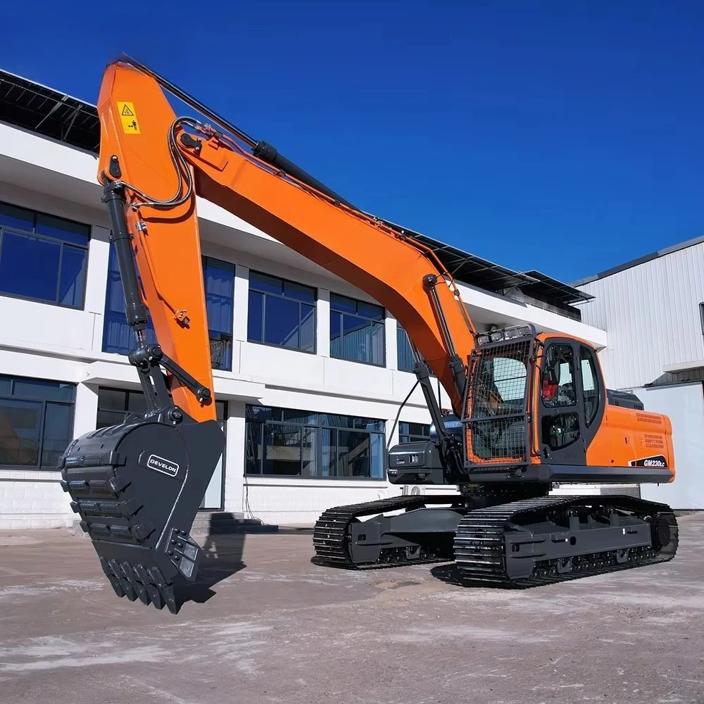 Mine Heavy Excavator Water Cooling Turbocharged Engine Overload Hydraulic Lock Complete Safety Warning Alarm Machinery