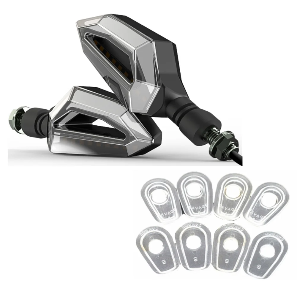 

LED Tail Light Turn Signal For KAWASAKI Z900/Z750/Z 300/Z 250 LED Indicators Turn Signal & Adapter Accesorios Moto Optional