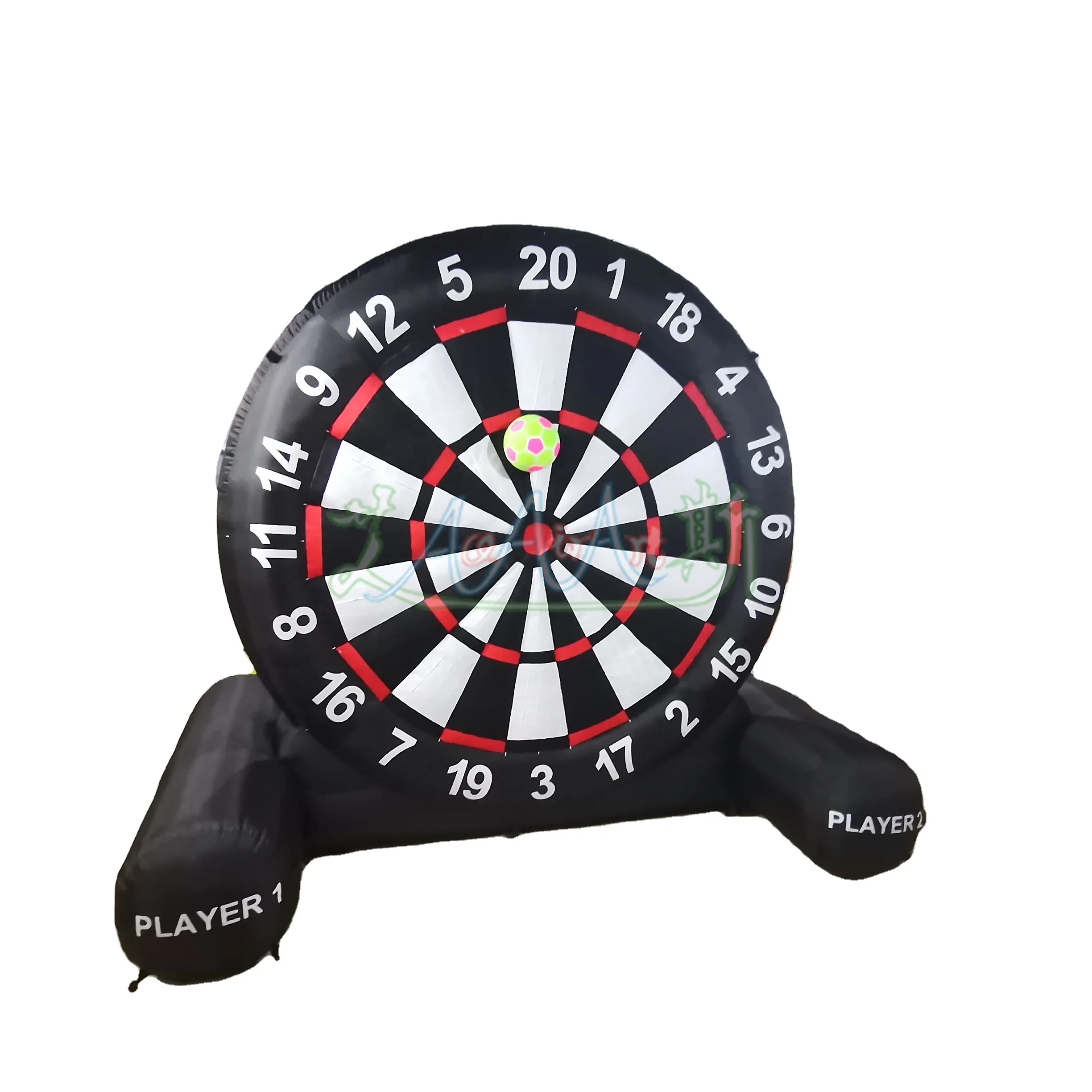 

Portable 2m Handheld Cheap Inflatable Kick Dart Soccer Games Sports on Promotion