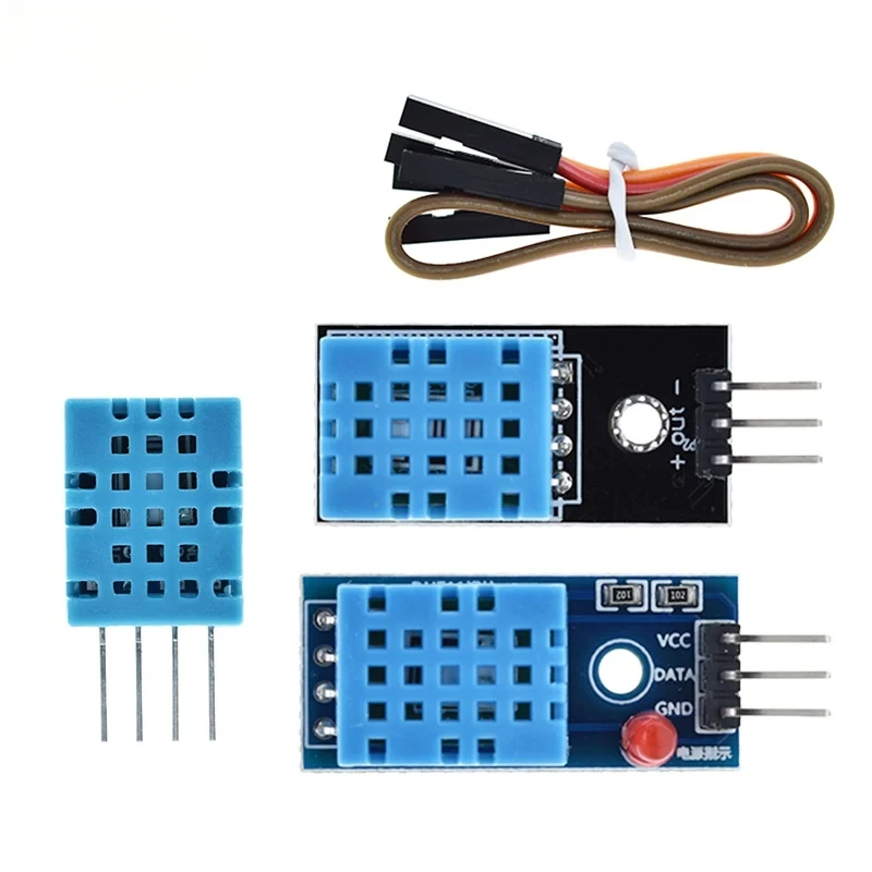 DHT11 Digital Temperature and Humidity Sensor Module Single Bus Digital Output 5PCS