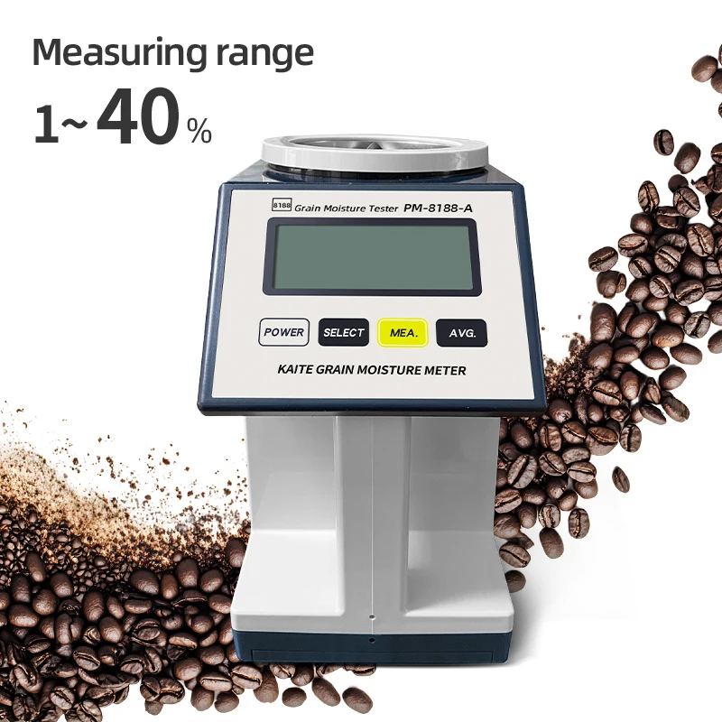 

A. PM-8188-A Portable Laboratory Equipment Green Coffee Bean Analyzer with LCD Display for Grain Moisture Meter