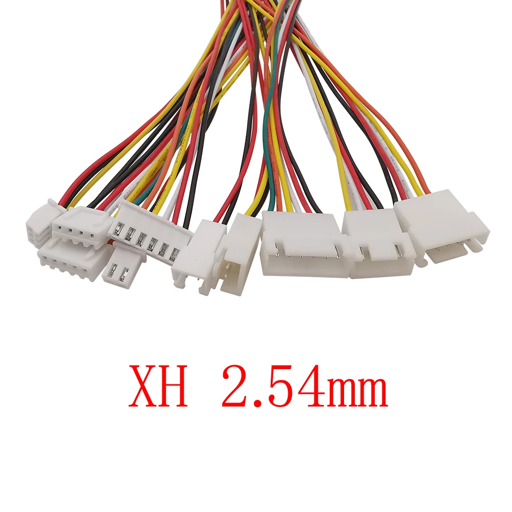 5/10Pair Micro JST XH2.54 XH 2.54mm Pitch 2/3/4/5/6 Pin Male Plug and Female Connector with 26AWG Wire Cable 20CM