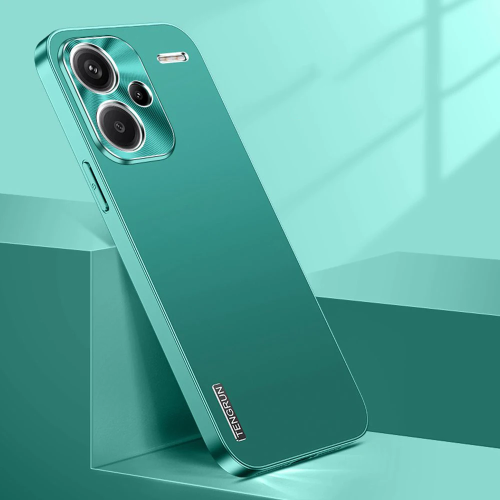 Slim Case for Xiaomi Redmi Note 13 Pro Plus Case Metal Lens Protected Plating Plastic Cover for Xiaomi Redmi Note 13 Pro 5G Case