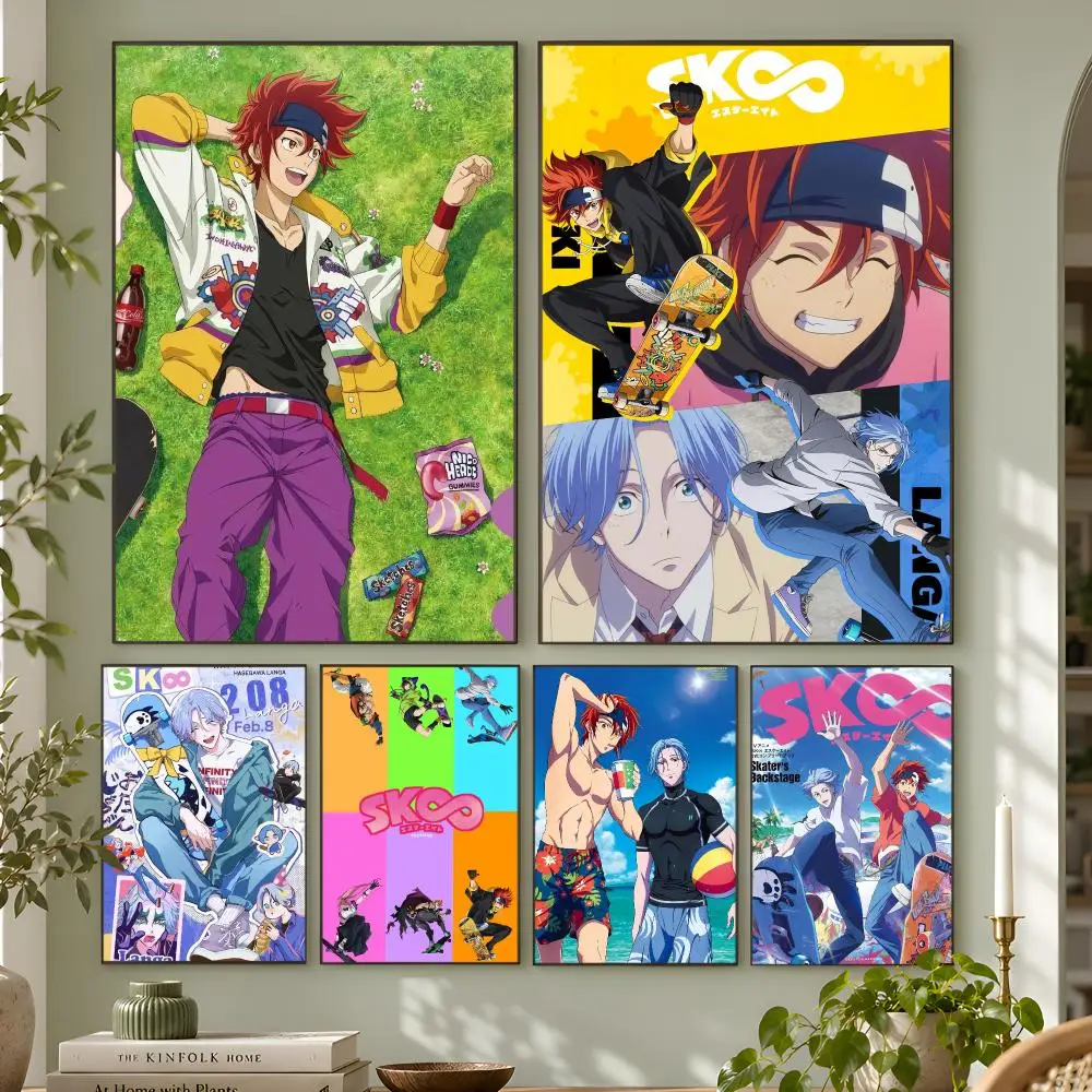 Anime Cool Boy Sk8 The Infinity Poster Wall Art Home Decor Living Room Bedroom Office Dorm Apartment Gift