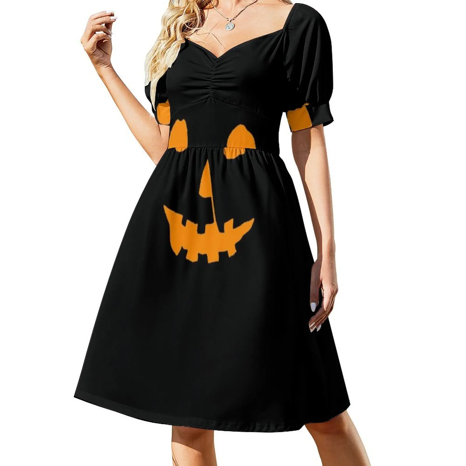 فستان الهالوين جاك أو فانوس بوهو شيك أنيق أنيق على الشاطئ لحفلات الزفاف فستان الهالوين فيلم جاك يا فانوس لـ #2