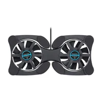 USB Mini Laptop Fan Stand Notebook Foldable Folding Fan Cooler Notebook Cooling Pad Radiator Cooler Master Computer Accessories 2