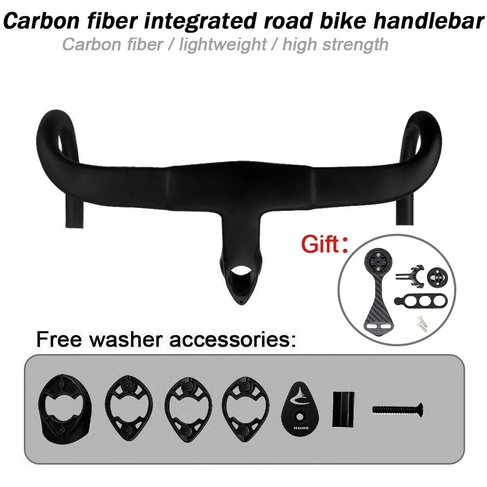Guidon de vélo de route monobloc en fibre de carbone spécifique Pinarello, conception F12 pour un contrôle et des performances améliorées