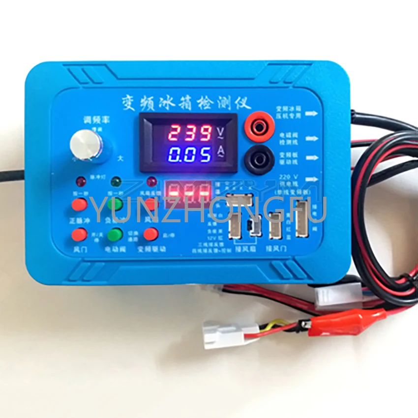 Strumento di prova del frigorifero versione inglese universale compressore del frigorifero Inverter Board Tester impulsi elettrovalvola Inverter