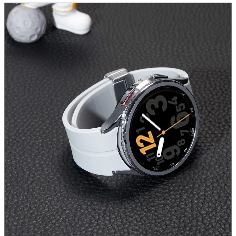 Keine Lücke magnetisches Silikonarmband für Samsung Galaxy Watch 7 6 5 4 44 mm 40 mm Pro 45 mm Armband Galaxy Watch6 Classic 43 mm 47 mm Band – Detail 6