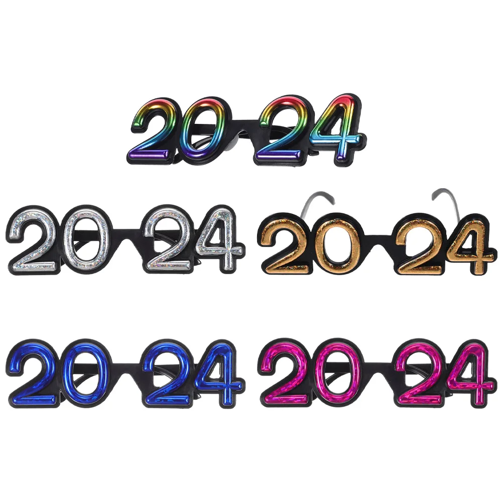 

Funny Glasses Party Props Costume Eyeglass for New Year Supplies Decorations Photo Novelty Eyeglasses