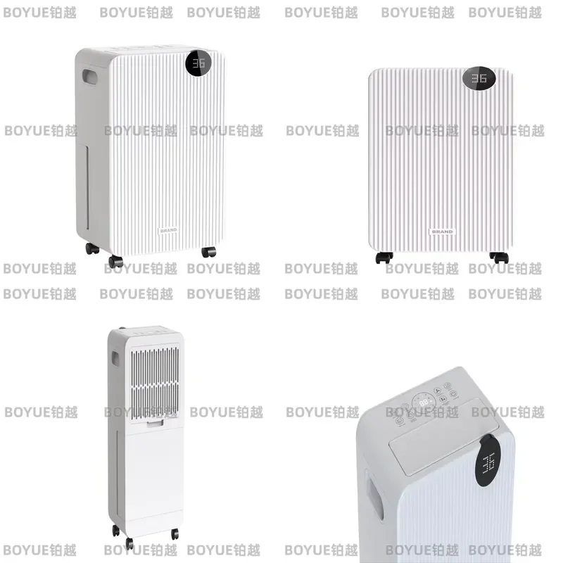Portable Mini Dehumidifier Air Purifier Dual Function Compact Moisture Absorber for Home Indoor Use Quiet Operation Energy
